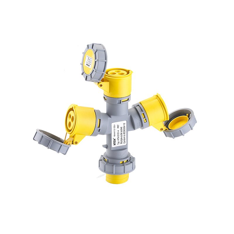 VP34022 - 16A 3PIN 110V 3 WAY SPLITTER IP67